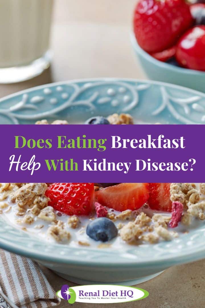 Breakfast for CKD Stage 3 - Renal Diet HQ