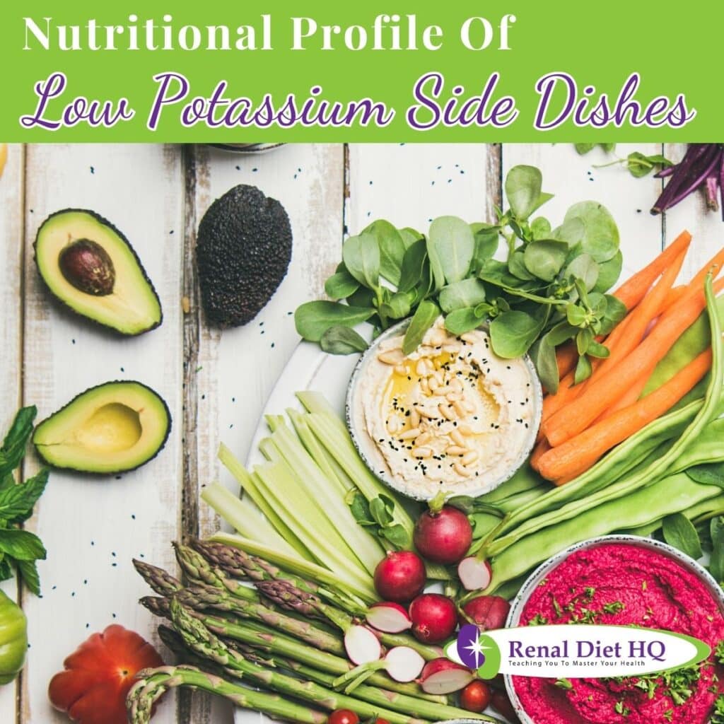 Low Potassium Side Dishes