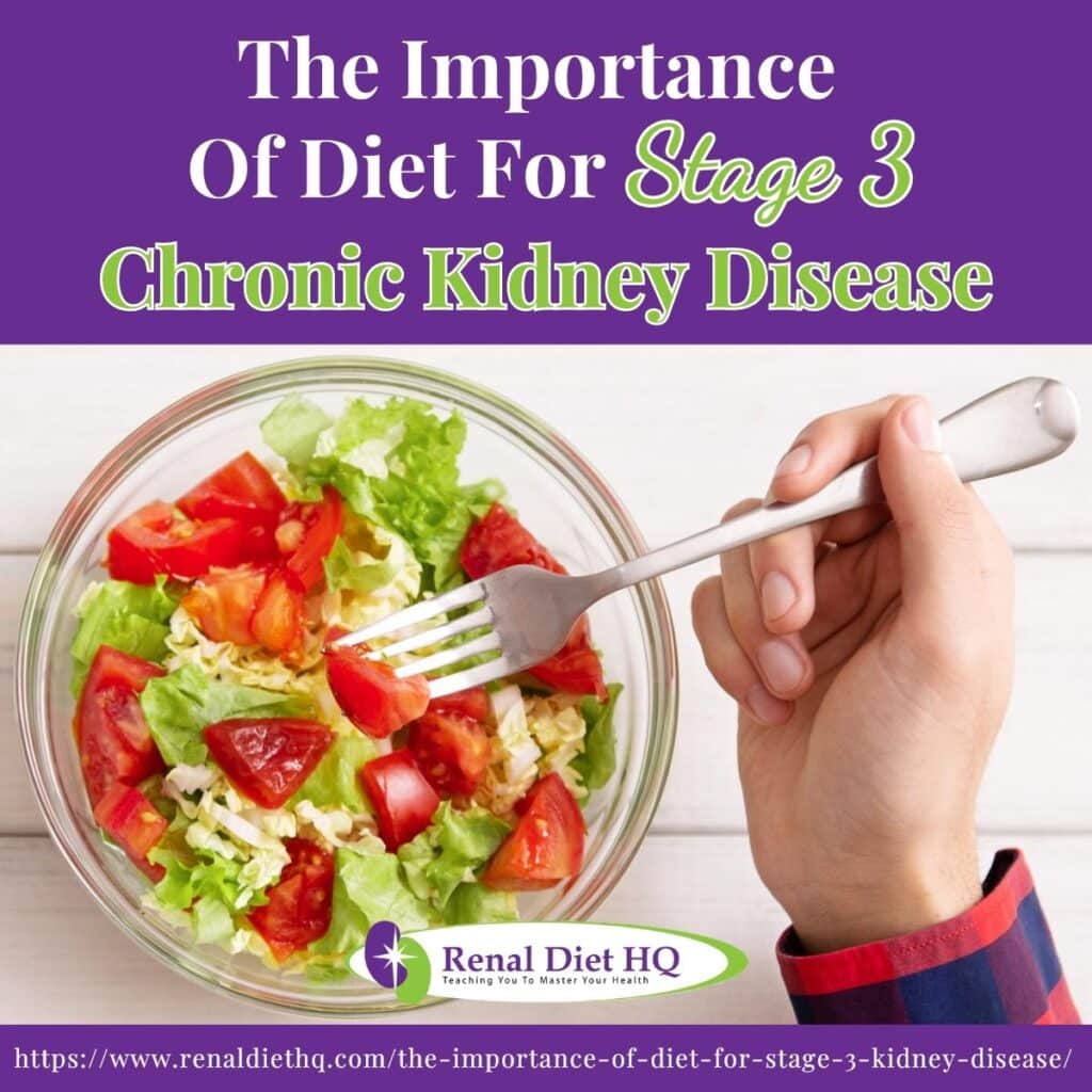 The Importance Of Diet For Stage 3 Chronic Kidney Disease - Renal Diet HQ