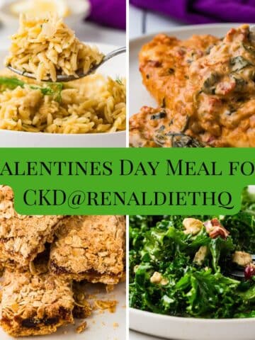 Valentines Day Meal for CKD