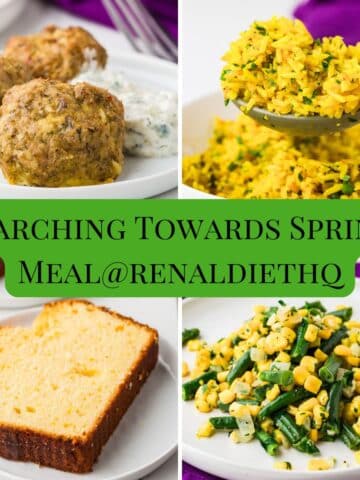 Marching Towards Spring Meal